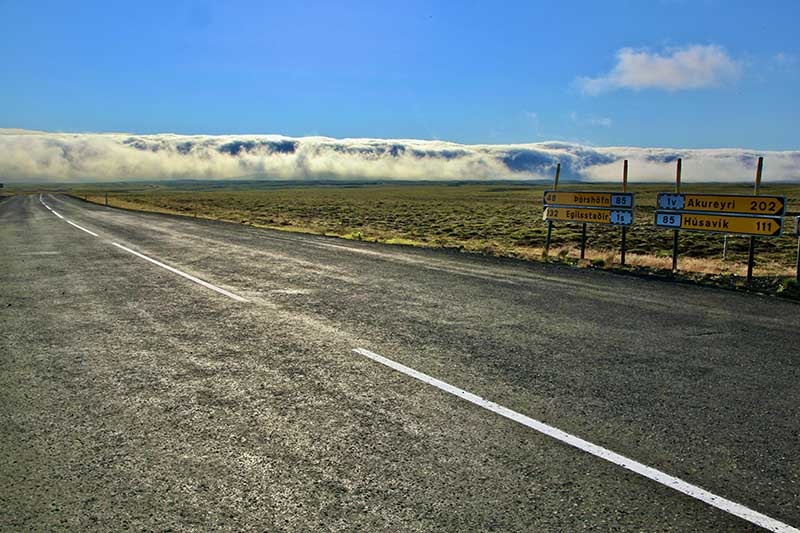 Iceland road conditions can change quickly