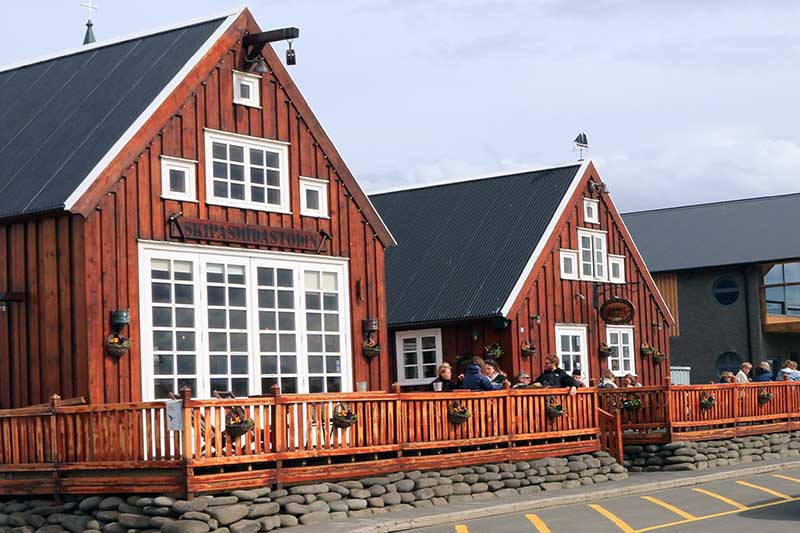Husavik harborside restaurant